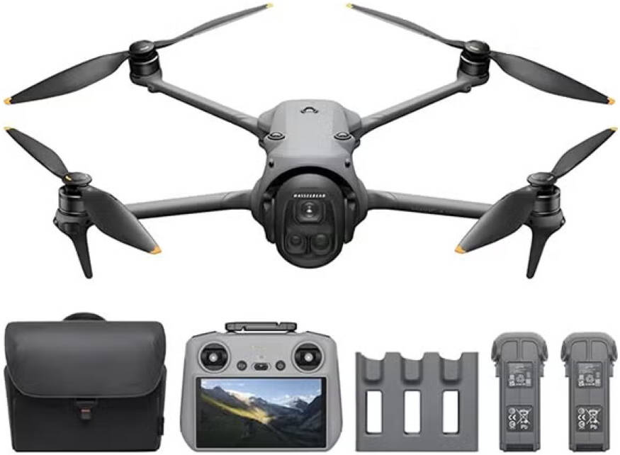 DJI Mavic 4 Pro Drone with Fly More Combo -Flight Time Up to 51-Min Max Flight Time, Charging Hub, and More