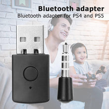 SKEIDO PS5 Bluetooth Adapter - Delaman Mini USB 4.0 Bluetooth Adapter/Dongle Receiver and Transmitters compatible with PS4 PS5 Playstation