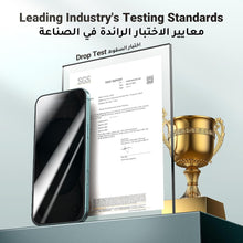 UGREEN iPhone 15/ iPhone 16 Screen Protector Privacy 6.1'' 100% Privacy Protection Ultimate Drop Protection 1:1 Full Coverage Anti Spy Screen Protector 9H+ Tempered Glass Fit for Most Case 2 Pack