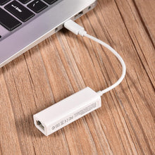 Denash Portable Type-C To RJ45 Converter, USB C To Ethernet Adapter, Compact for Window Xp/7/8 Os Systems