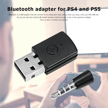 SKEIDO PS5 Bluetooth Adapter - Delaman Mini USB 4.0 Bluetooth Adapter/Dongle Receiver and Transmitters compatible with PS4 PS5 Playstation