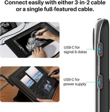 HUION KAMVAS Pro 16 2.5K QHD Drawing Tablet with Screen QLED Full-Laminated Graphics Tablet with Battery-Free Pen, 15.8inch Digital Art Tablet Compatible with Mac, PC, Android & Linux