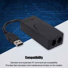 Juicemoo Fax Modem, Convenient USB Modem, for Desktop Computer