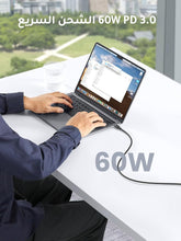 UGREEN 60W iPhone Charger Cable 1M, PD 3.0 3A Fast Charging Cord USB C Cable Suite for iPhone 16/15 Series, MacBook/iPad Pro, Samsung Galaxy S25/24/23/ultra/Z Fold/Z Flip, Google Pixel 9,PS5,Switch