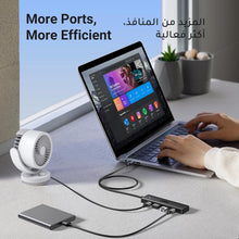 UGREEN USB A Hub 3.0, 0.6M, 4 Ports Multiport Adapter Ultra Slim Data Splitter Hub [Charging Not Supported] Multiple USB Extension for Laptop, Desktop PC, PS5, Mouse, Keyboard, Flash Drive, Printer