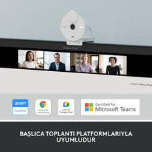 Logitech Brio 300 Full HD Webcam with Privacy Shutter, Noise Reduction Microphone, USB-C, Ceritified for Zoom, Microsoft Teams, Google Meet, Auto Light Correction - Off-white