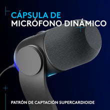 Logitech G Yeti GX Dynamic RGB Gaming Mic with LIGHTSYNC - Black