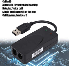 Juicemoo Fax Modem, Convenient USB Modem, for Desktop Computer