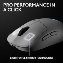 Logitech G PRO 2 LIGHTSPEED Wireless Gaming Mouse, Right- or Left-Handed Mouse with up to 4 Customisable and Switchable Magnetic Side Buttons, 44K DPI Sensor, USB-C Charging, for PC/Mac - White