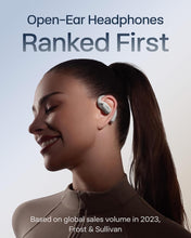 Shokz NEW OpenFit 2+ Open-Ear Headphones, Dolby Audio Enabled, Comfortable Earbuds with Soft Ear Hooks, 48H Playtime, IP55 Water-Resistant, USB-C Fast Charging, Wireless Charging, Carrying Bag, Grey