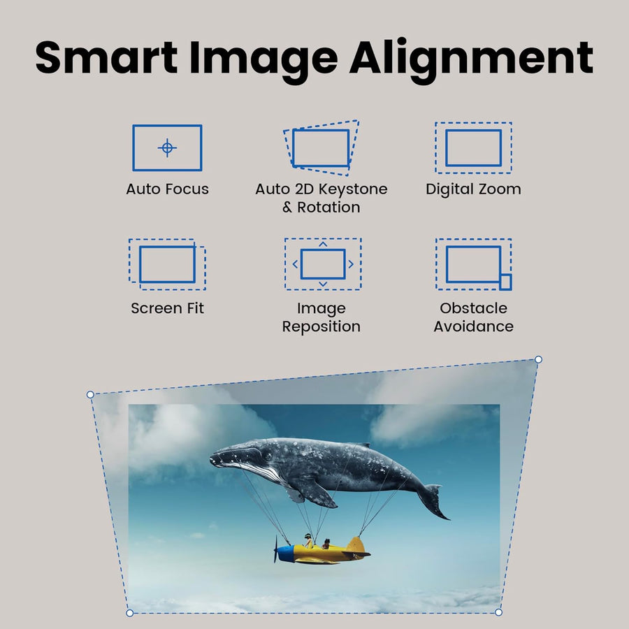[2025 Launch] BenQ GP520 Smart Home Theater 4K Projector