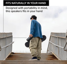 Sony SRS XE300 X Series Wireless Portable Bluetooth Speaker, IP67 Waterproof, Dustproof and Shockproof with 24 Hour Battery, Black, SRSXE300/B,