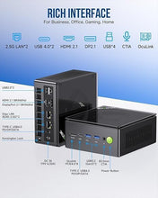 GMKtec Gaming Mini PC K8 Plus AMD Ryzen 7 8845HS(8C/16T, up to 5.1GHz) 32GB DDR5 RAM 1TB SSD, Desktop Computer Preinstalled Windows 11 Pro Dual NIC 2.5G, HDMI 2.1, USB4