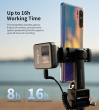 Godox Magic XT1-C 2-Person Wireless Microphone System with USB-C Adapter 2.4 GHz Lavalier Mic for Android, Cameras & Devices