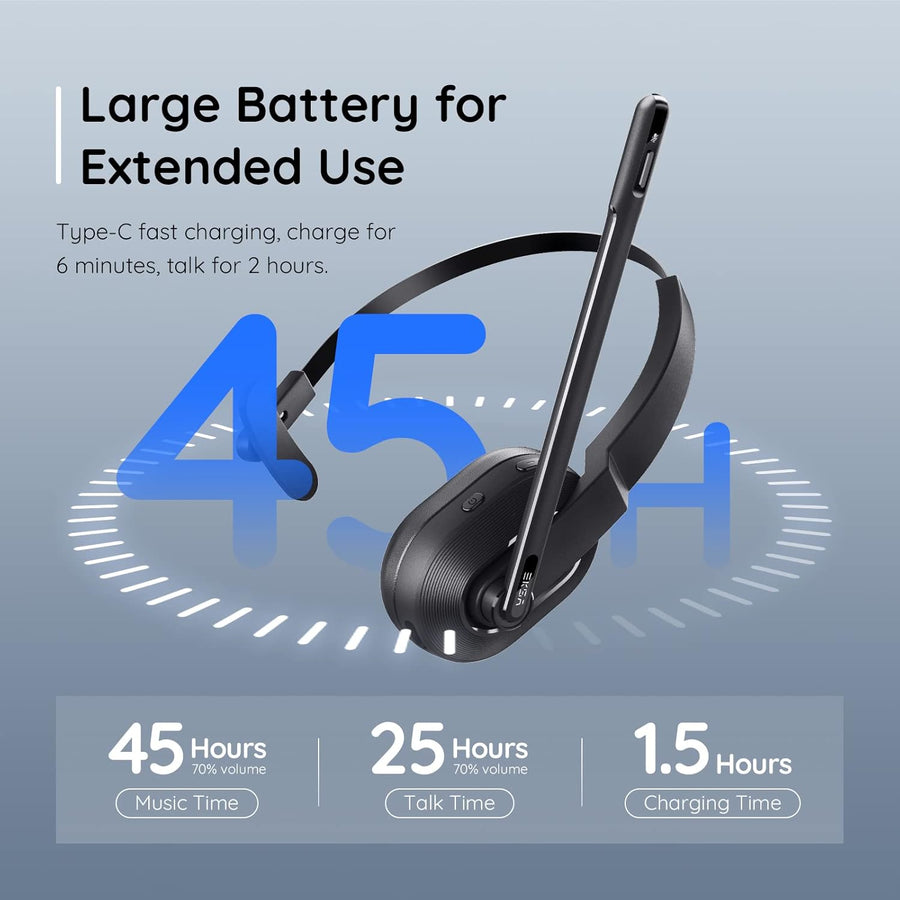 EKSA Trucker Bluetooth Headset