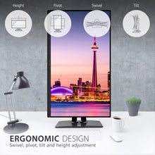 ViewSonic VP3256-4K, 32 inch, UHD (Ultra HD), 60Hz, 5ms, Adaptive Sync, Auto Pivot & Ergonomic Stand with tilt, Support USB-C with 60W high-speed charging, plus HDMI 2.0, DisplayPort 1.4, USB3.2