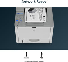 RICOH 132 P Compact Black & White Duplex Laser Printer 34PPM - Easy Change Toner