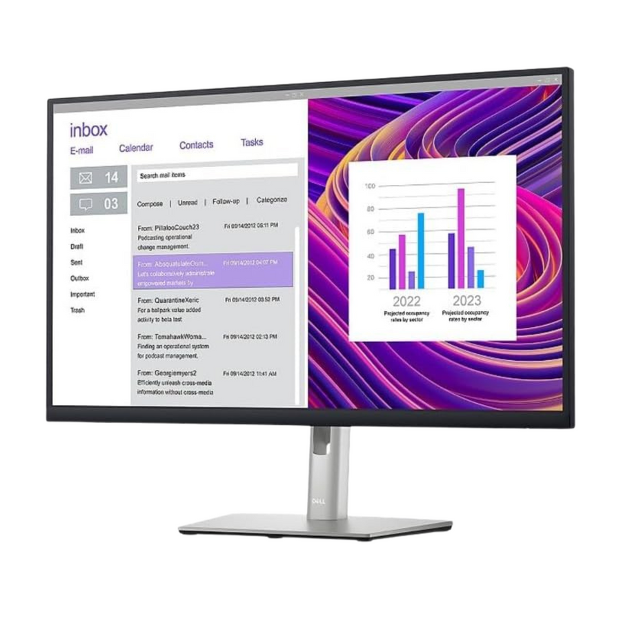 Dell P2723D Monitor - 26.96-inches QHD (2560 x 1440) 60Hz Display
