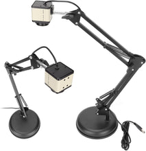 Dpofirs 8MP Document Camera, Auto Focusing Overhead Projector, A3 Size 15fps 3264x2448p, USB2.0 Book Scanner for Teachers, Document Projector for Live Demo Distance Education