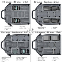Neewer Camera Bag Waterproof Shockproof Partition 11.8x5.5x14.6 inches/30x14x37 centimeters Protection Backpack