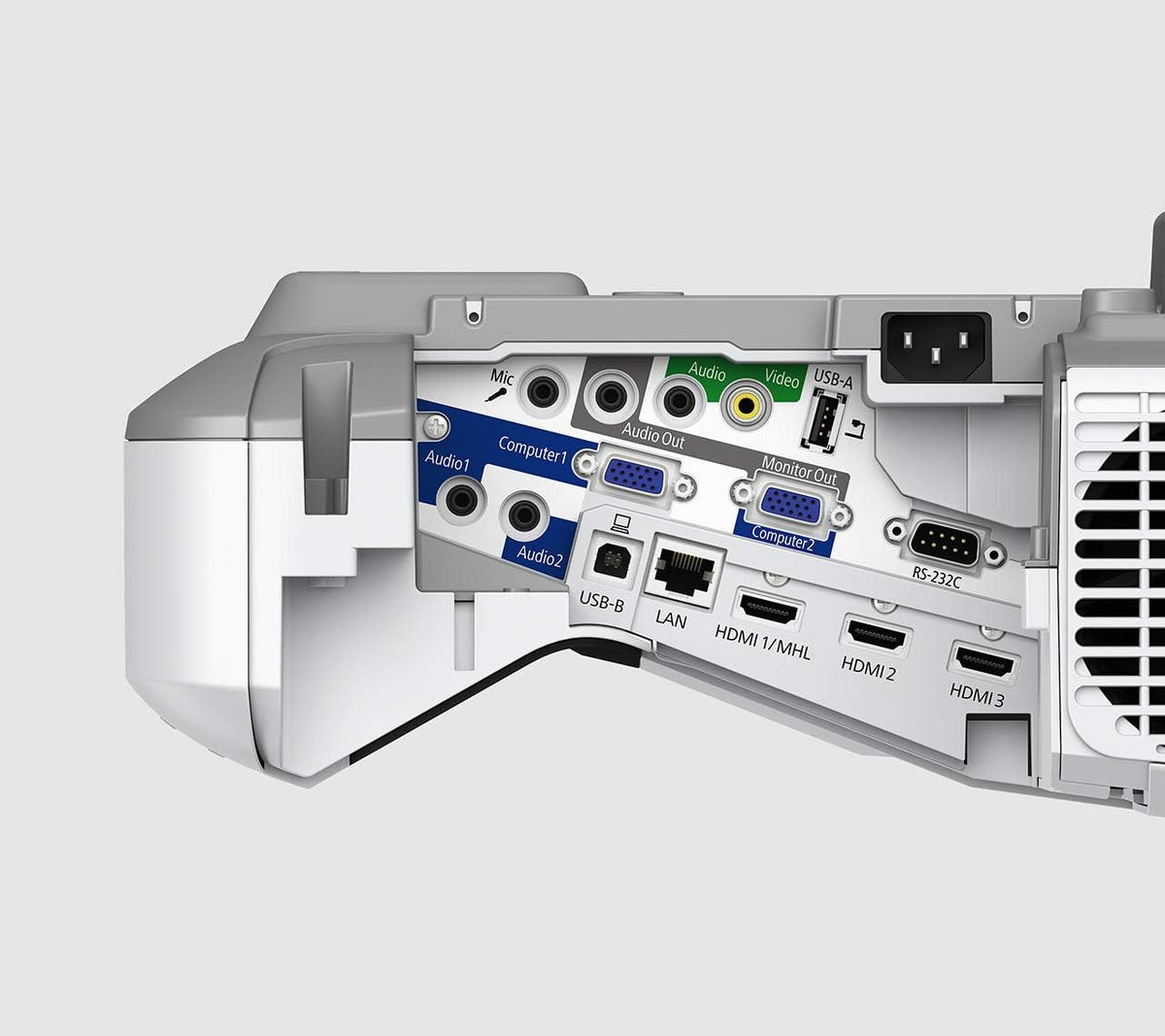 Epson EB-685W - 3LCD projector - 3500 lumens (white) - 3500 lumens (colour) - WXGA (1280 x 800) - 16:10-720p - LAN