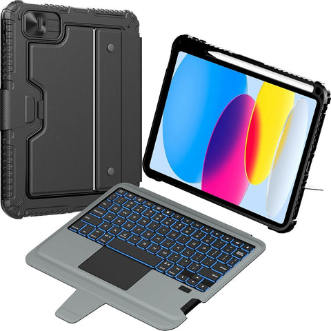 Fit for iPad 10th Generation Case with Keyboard (10.9