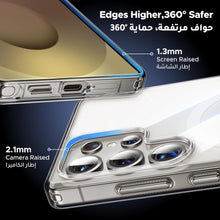 UGREEN Samsung Galaxy S25 Ultra Case MagSafe Cover, [S-Pen Supported], [Innovative iCrystal Tech], [MIL-Grade Protection], [Anti-Scratch], Magnetic Protective Slim Clear Transparent Case 6.9 inch
