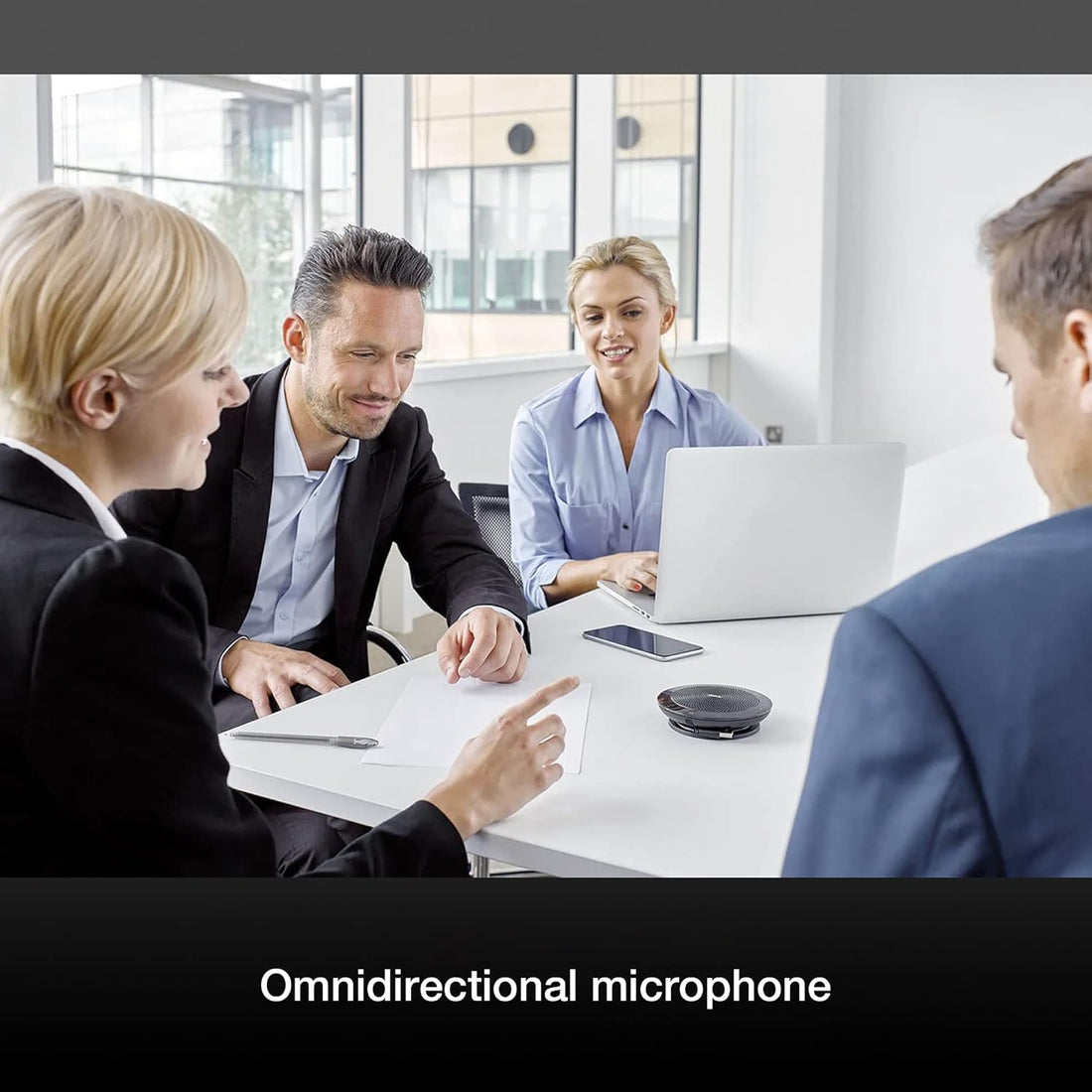 Global Teck Worldwide Jabra 510 Speak Bluetooth Speakerphone- PC