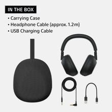Sony WH-1000XM6 The Best Wireless Noise Canceling Headphones, HD NC Processor QN3, 12 Microphones, Adaptive NC Optimizer, Mastered by Engineers, Studio-Quality, 30-Hour Battery, Black