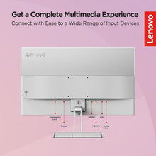 Lenovo  L27i-40 inch (68.6cm) FHD IPS Ultraslim Monitor| 100Hz, 4ms, HDMI, VGA, Tilt Swivel Pivot Height Adjust Stand: for Home & Office use,