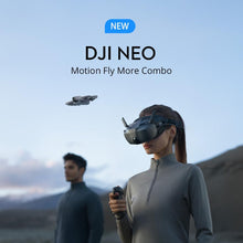 DJI Neo Motion Fly More Combo, Mini Drone with 4K UHD Camera for Adults, 135g Self Flying Drone with RC Motion 3 and 3 Batteries