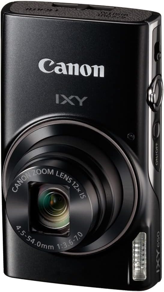 Canon 20.2MP IXY650 Point And Shoot Camera Black - image 1