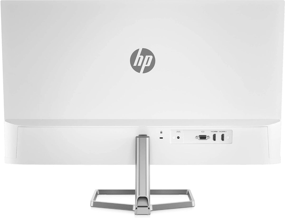 HP M27fwa 27-in FHD IPS LED Backlit Monitor with Audio White Color- VGA
