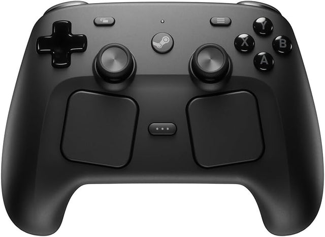 Steam Controller Valve Wireless Gamepad for PC and Steam Deck, Original Hardware with Dual Trackpads and Haptic Feedback