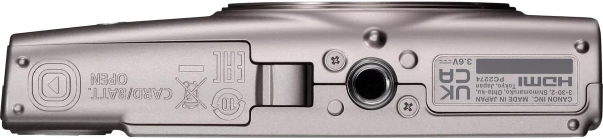 Canon IXUS 285 HS Compact Digital Camera – Silver (Open Box, Damaged Box - Fully Working)