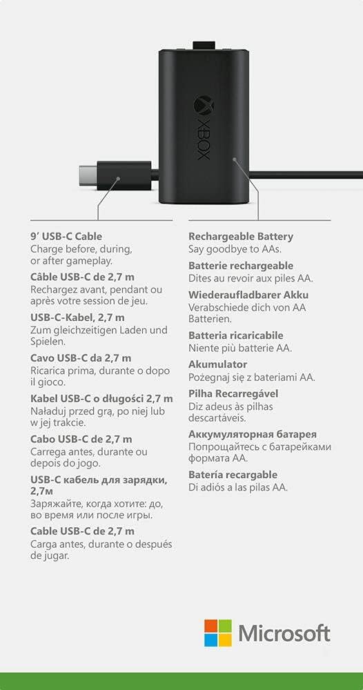 Xbox Play & Charge Kit M