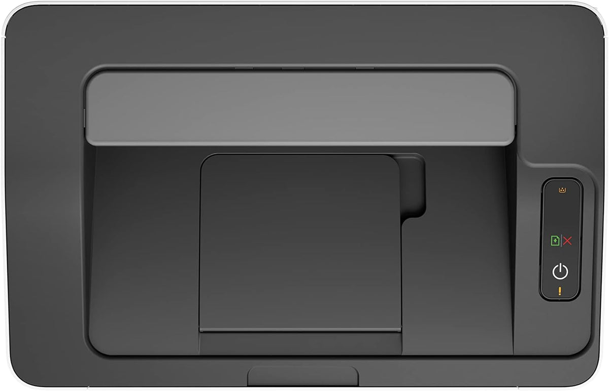 HP Laser 107A Business Printer, Up to 21 ppm Print Speed, Up to 1,200 x 1,200 DPI Resolution, 150 Sheets Capacity, Black & White Printer Output, White