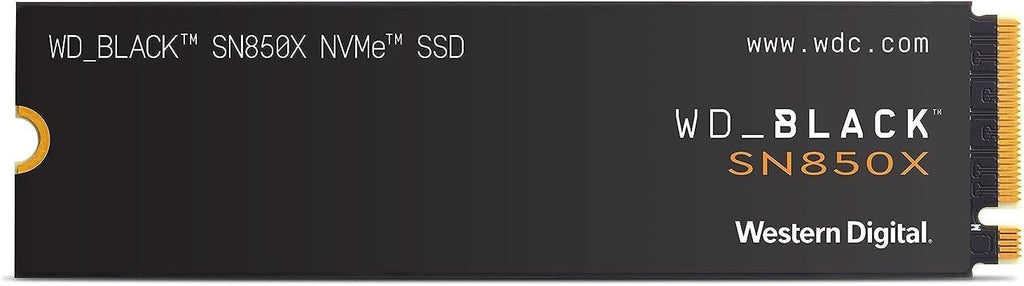 WD_BLACK WD SN850X 2TB M.2 2280 PCIe Gen4 NVMe Gaming SSD up to 7300 MB/s read speed