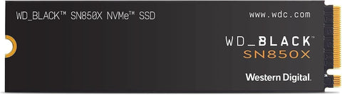 WD_BLACK WD SN850X 2TB M.2 2280 PCIe Gen4 NVMe Gaming SSD up to 7300 MB/s read speed