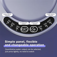 Beauenty Portable Desktop Water Dispenser for 2-5 Gallon Bottle,Electric Water Bottle Pump 6 Levels– USB Rechargeable,Portable& Safe,Ideal for Home,Office,and Outdoor Use