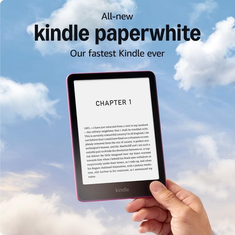 Amazon Kindle Paperwhite Signature Edition 32GB E-Reader (12th Gen) (with Ads) - Raspberry