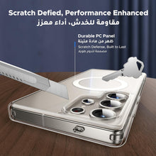 UGREEN Samsung Galaxy S25 Ultra Case MagSafe Cover, [S-Pen Supported], [Innovative iCrystal Tech], [MIL-Grade Protection], [Anti-Scratch], Magnetic Protective Slim Clear Transparent Case 6.9 inch