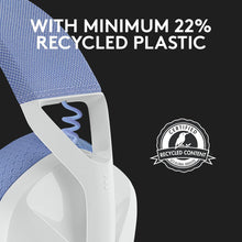 Logitech G435 LIGHTSPEED & Bluetooth Wireless Gaming Headset - Ultra Lightweight 165g over-ear headphones, built-in mics, 18h battery, compatible with Dolby Atmos, PC, PS4, PS5, Mobile - White