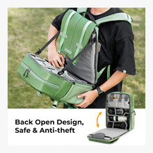 K&F Concept Beta Backpack Dubai | 20L Camera Bag — Light Green [Light Green Camera Bag]