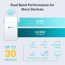TP-Link AC1200 WiFi Extender, 2024 Wirecutter Best WiFi Extender, 1.2Gbps home signal booster, Dual Band 5GHz/2.4GHz, Covers Up to 1500 Sq.ft and 30 Devices,support Onemesh, One Ethernet Port (RE315)