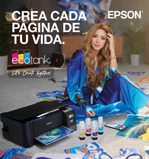 EPSON EcoTank L8050 High Volume 6 Colour A4 Photo Printer, Print 10x15cm Borderless Photos, 5.760 x 1.440 DPI Resolution, 22 ppm Print Speed, Black | C11CK37405