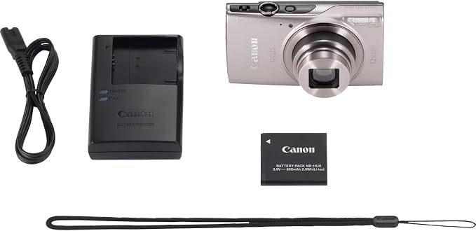 Canon IXUS 285 HS Compact Digital Camera – Silver (Open Box, Damaged Box - Fully Working)