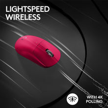 Logitech G PRO X SUPERLIGHT 2 LIGHTSPEED Wireless Gaming Mouse, Lightweight, LIGHTFORCE Hybrid Switches,  USB-C Charging, PC & Mac - Deep Pink