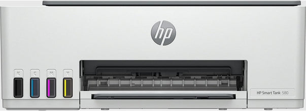 HP Smart Tank 580 Wireless All In One Printer, Print, Scan, Copy, Print up to 18000 black or 6000 color pages - White [1F3Y2A]