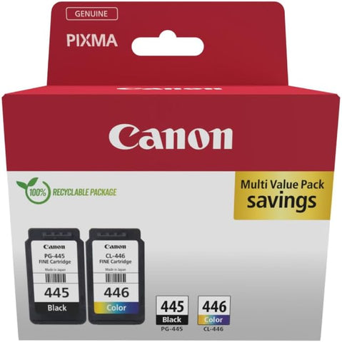Canon PG 445/CL 446 BK/C/M/Y Ink Cartridge